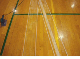 ③旧ライン研磨