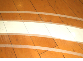 ⑥新設ライン 1回目塗装